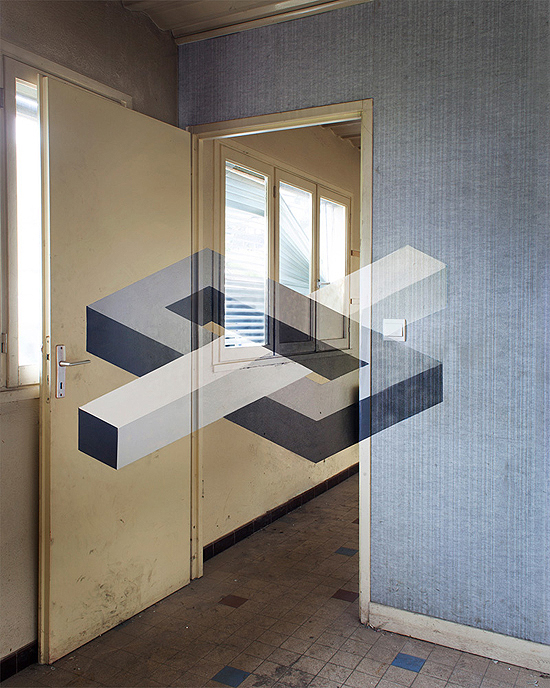 Anamorphic-color Illusions by Fanette Guilloud 4